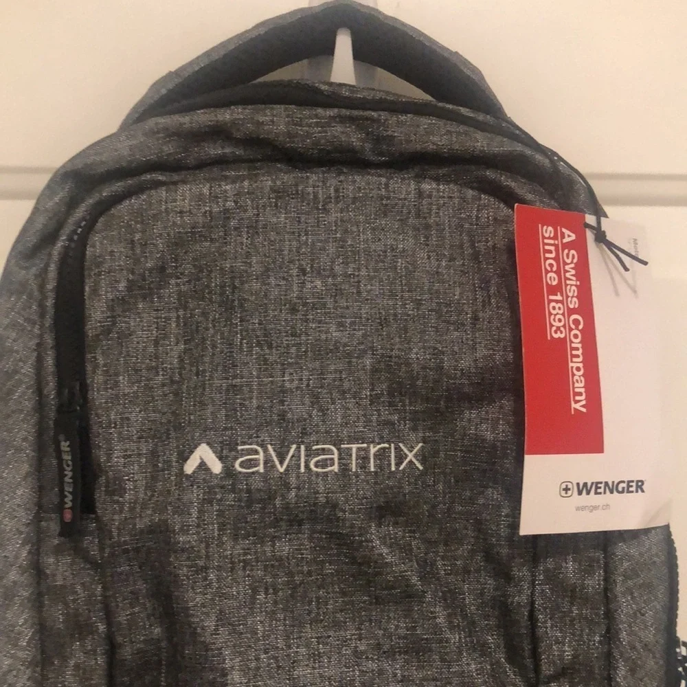 Wenger NEW Gray Laptop Backpack